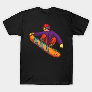 Snowboard Winter sports Snowboarder Apparel T-Shirt